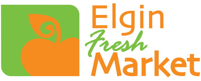 A theme logo of Elgin Fresh Market